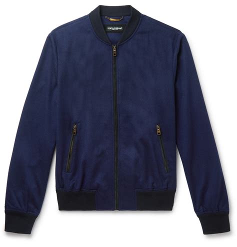 dolce gabbana bomber jacke|Wool.